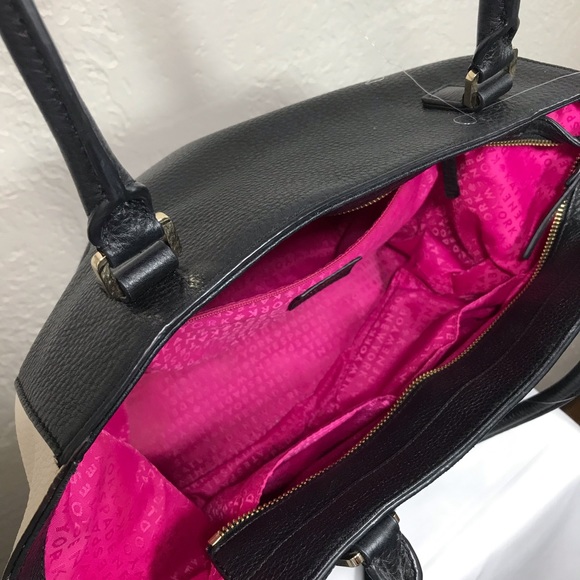 Kate Spade Color Block black and cream handbag - Picture 5 of 5
